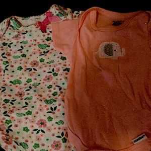 2 animal onesies